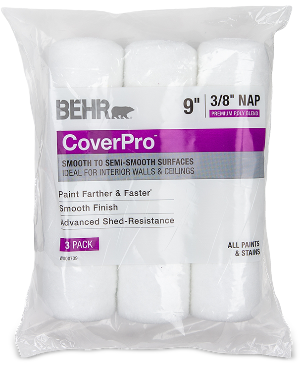 3 pack of Behr CoverPro 9