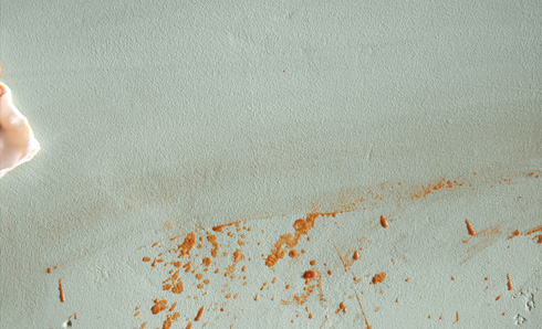 Showing stain resistance